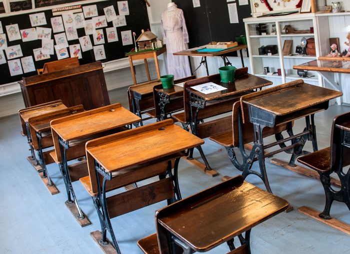 The School´s Museum, a very old school classroom from 1898