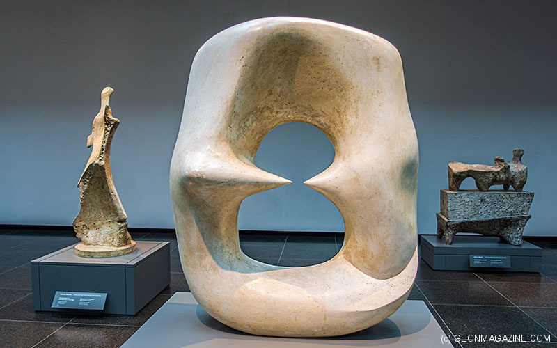 Henry Moore. Sculpture is an art of the open air