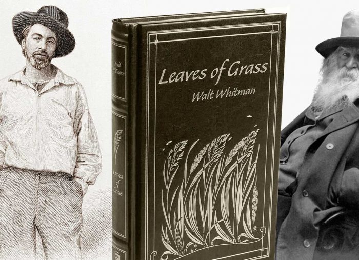 A Leaves of Grass by Walt Whitman. Timeless poetry
